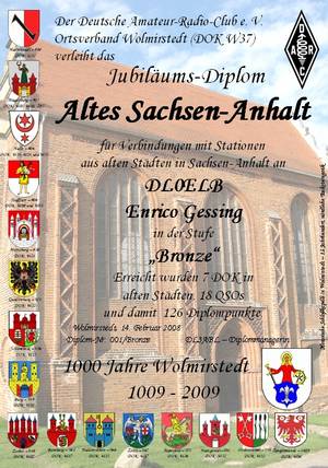 Diplom Altes-Sachsen-Anhalt